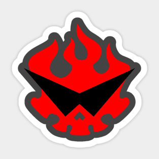 Cutest Gurren Lagann Logo Sticker